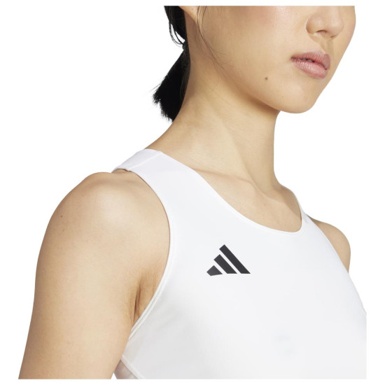 Adidas Γυναικεία αμάνικη μπλούζα Adizero Essentials Running Cropped Top Adidas Γυναικεία αμάνικη μπλούζα Adizero Essentials Running Cropped Top